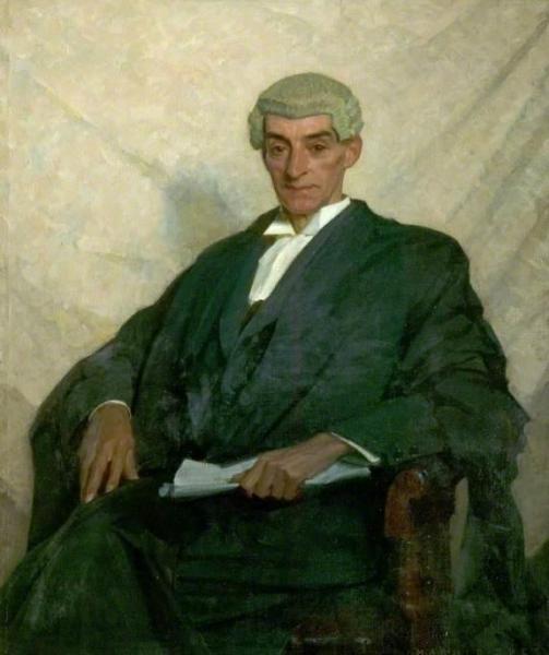 H. Wilfred Skinner Esq., Clerk To Derbyshire County Council by Harold Speed