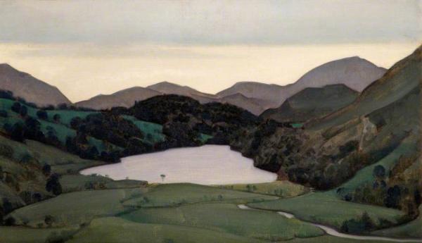 Llyn Gwynant After Rain by Harold Speed