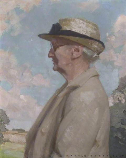 Mrs Laura Charlotte Hilgrove Coxe, Founder Of Watlington Library by Harold Speed