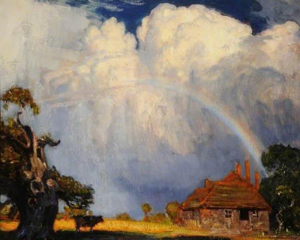 The Rainbow by Harold Speed Oil Painting Reproductions