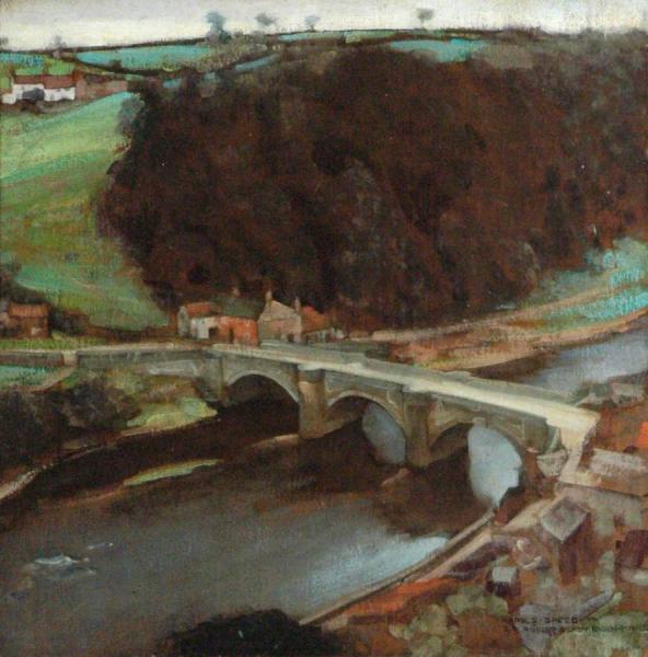 View Of Green Bridge by Harold Speed Oil Painting Reproductions