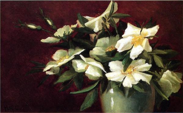 White Roses by Harriet Cheney