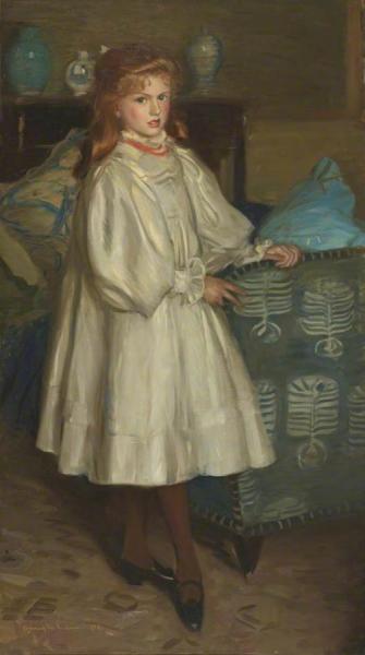 Gertrude Couper Nairn by Harrington Mann Oil Painting Reproductions