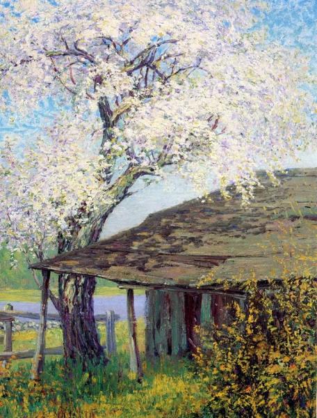 Childe Hassam's Studio by Harry Aiken Hoffman