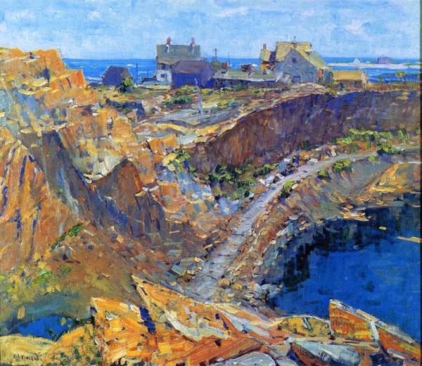 Old Quarry, Rockport by Harry Aiken Vincent