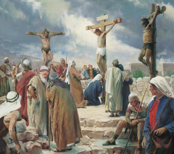 Harry Anderson The Crucifixion