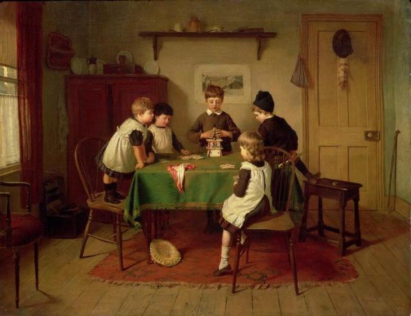 Harry Brooker A Critical Moment, 1889