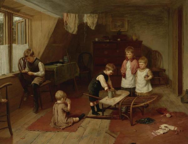 Harry Brooker Children At Play