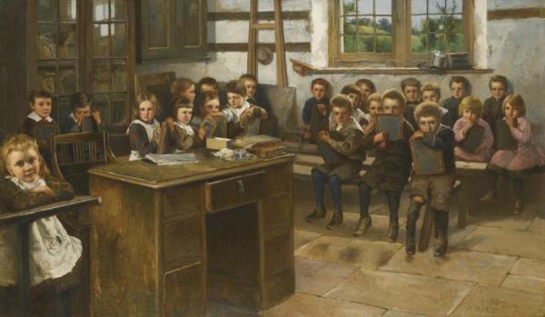 Harry Brooker In The School Room