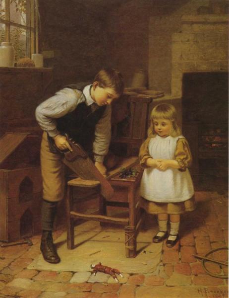 Harry Brooker Making A Dolls House