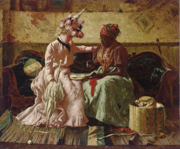 Reading The Cards by Harry Herman Roseland