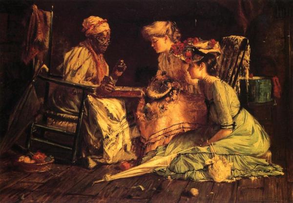 Reading The Cards by Harry Herman Roseland