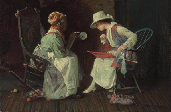 Reading The Tea Leaves by Harry Herman Roseland