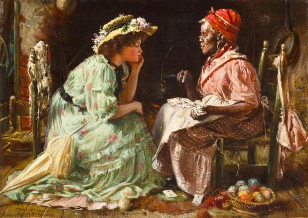 The Lucky Card by Harry Herman Roseland