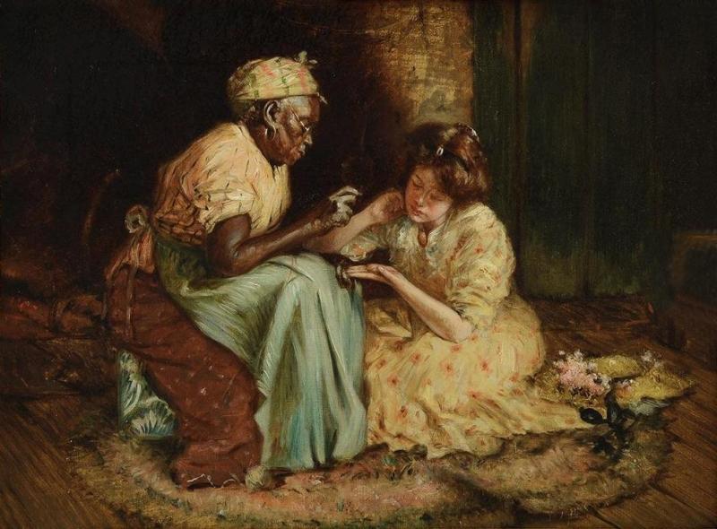 The Palmist by Harry Herman Roseland