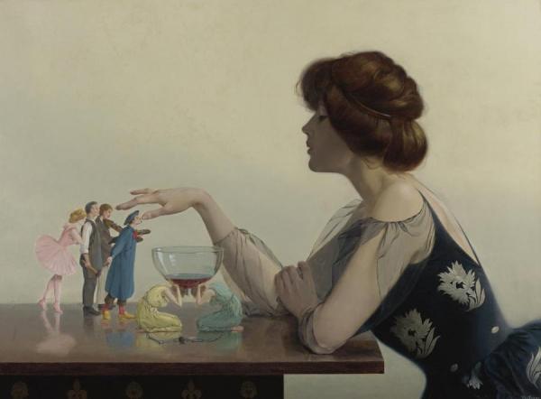 The Dregs by Harry Watrous Oil Painting Reproductions
