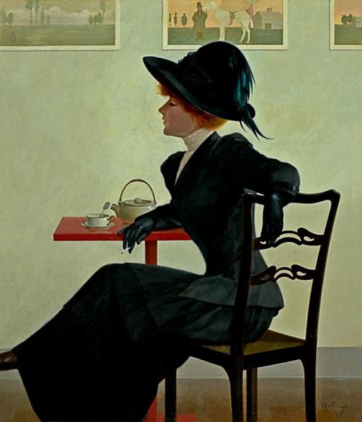 The Red Portfolio, 1900 by Harry Watrous