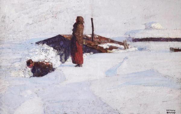 After The Blizzard by Harvey Dunn