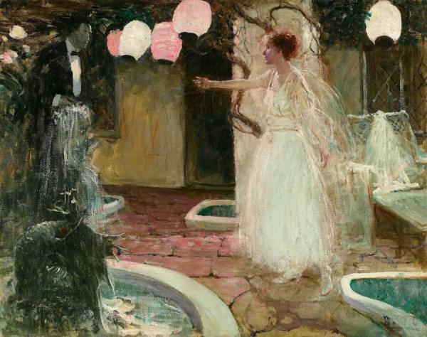 Furbished Gentleman by Harvey Dunn