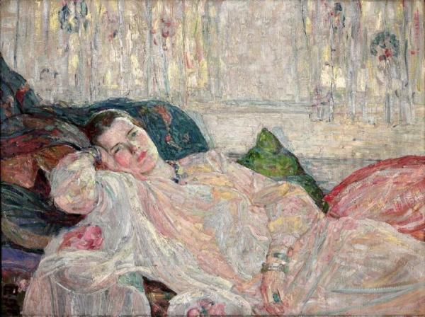 May Street by Harvey Dunn