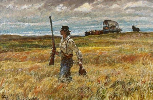 Something For Supper by Harvey Dunn