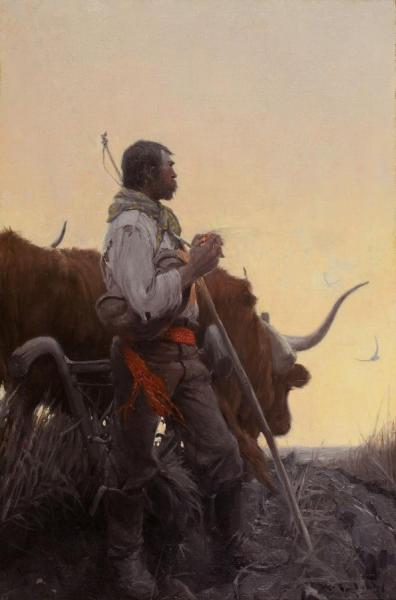Harvey Dunn The Ploughman