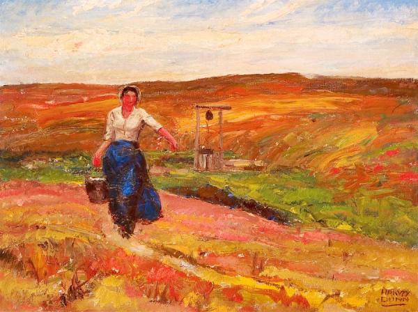 Pioneer Woman by Harvey Dunn
