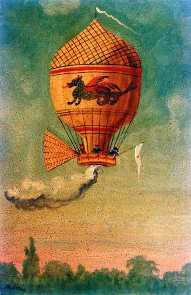 Ascension Au Luxembourg De Mm. L'abbe Morolan, Bredin Et Janiriet, 1784 by Hector Trotin Oil Painting Reproductions