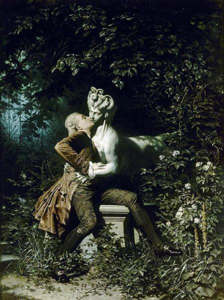 The Enchantress by Heinrich Lossow Oil Painting Reproductions