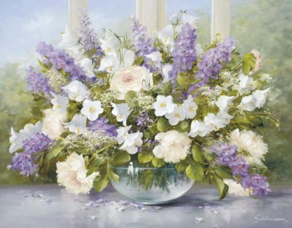 Bouquet Of Flowers by Heinz Schölnhammer