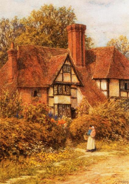 Helen Allingham Manor House, Kent