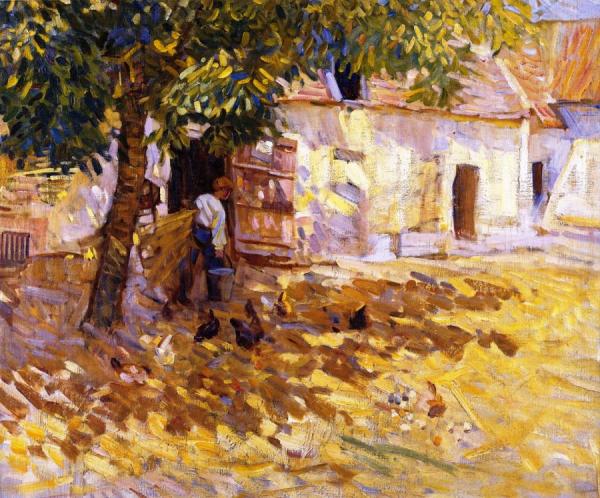 Feeding Time by Helen Galloway Mcnicoll