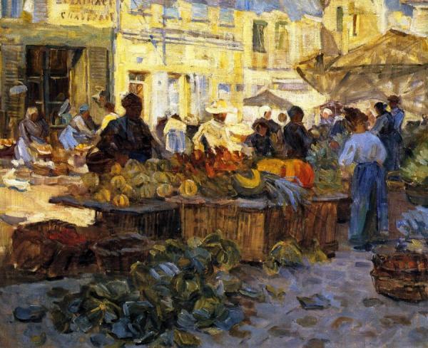 Marketplace by Helen Galloway Mcnicoll