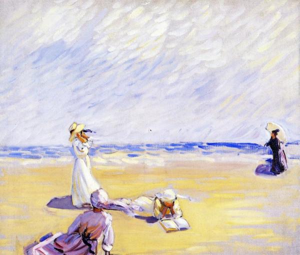 Sunny Days by Helen Galloway Mcnicoll Oil Painting Reproductions