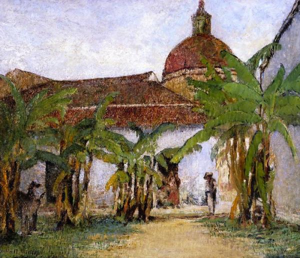 Mexican Quarters, Cuernavaca by Helen Maria Turner