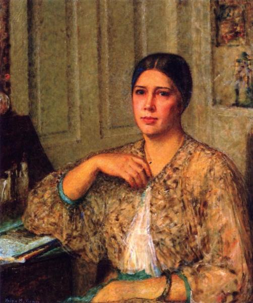 Portrait Of A Lady by Helen Maria Turner