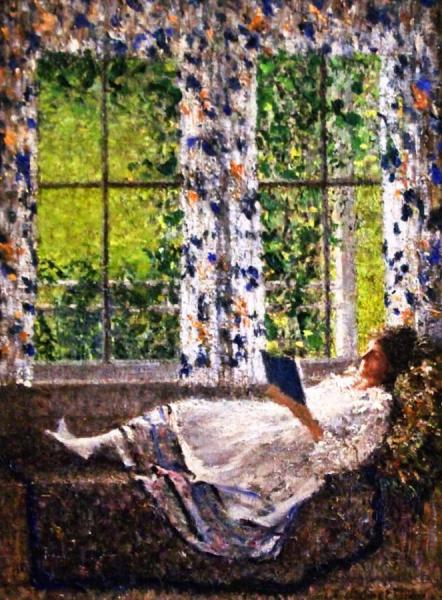 Siesta On The Window Seat by Helen Maria Turner