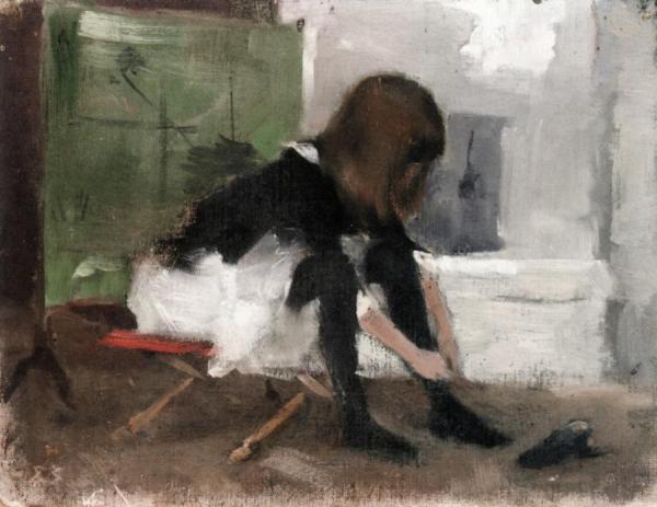 Helene Schjerfbeck Dancing Shoes