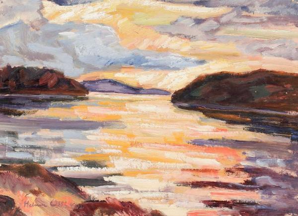 Northland Landscape (norrländskt Landskap) by Helmer Osslund