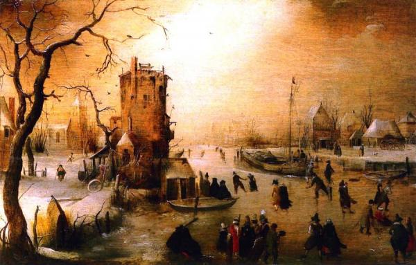 Hendrick Avercamp Winter Scene