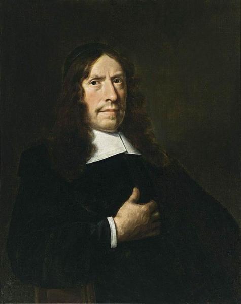 Portrait Of A Cleric by Hendrick Cornelisz Van Vliet