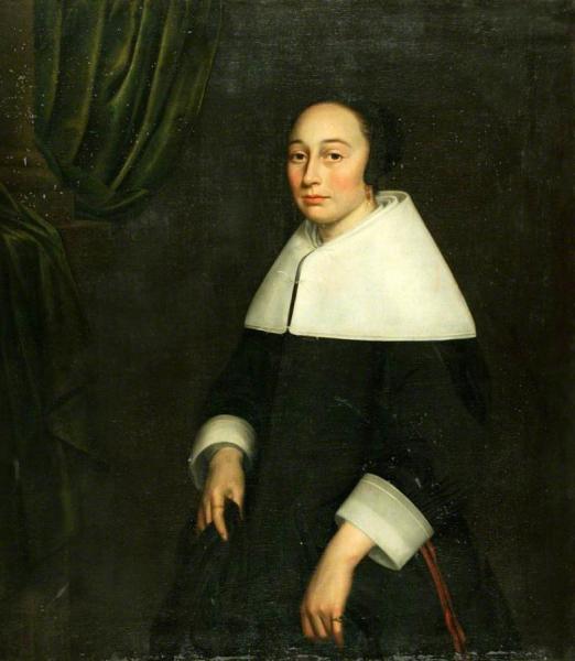 Portrait Of A Young Woman by Hendrick Cornelisz Van Vliet