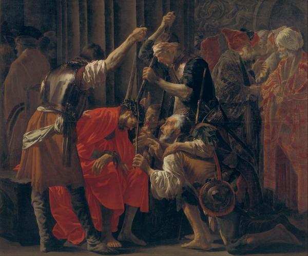 Christ Crowned With Thorns by Hendrick Terbrugghen