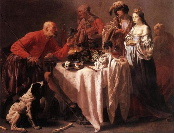 Jacob Reproaching Laban by Hendrick Terbrugghen