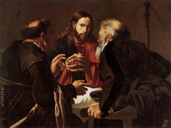 Supper At Emmaus by Hendrick Terbrugghen