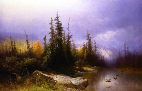 The Heart Of The Adirondacks by Hendrik-dirk Kruseman Van Elten