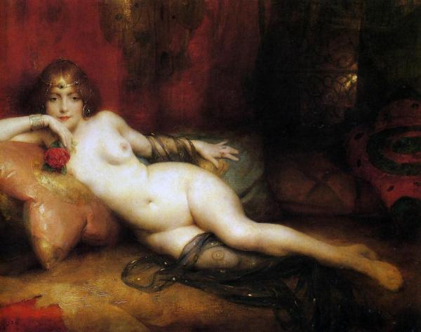 Salambo by Henri Adrien Tanoux Oil Painting Reproductions