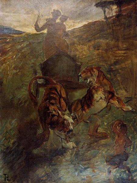 Allegory: Springtime Of Life by Henri De Toulouse-lautrec