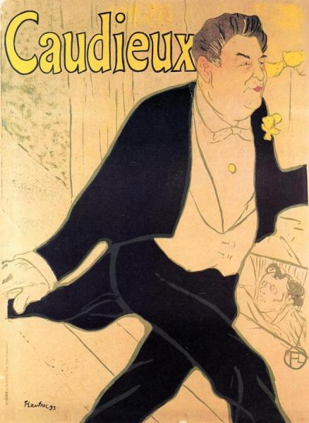 Caudieux by Henri De Toulouse-lautrec