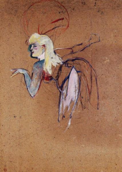 Extra In The Folies-bergere Revue by Henri De Toulouse-lautrec